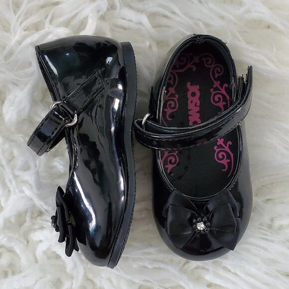 Josmo Vegan Patent Leather Ballet Shoes Size 4 - Picture 4 of 10